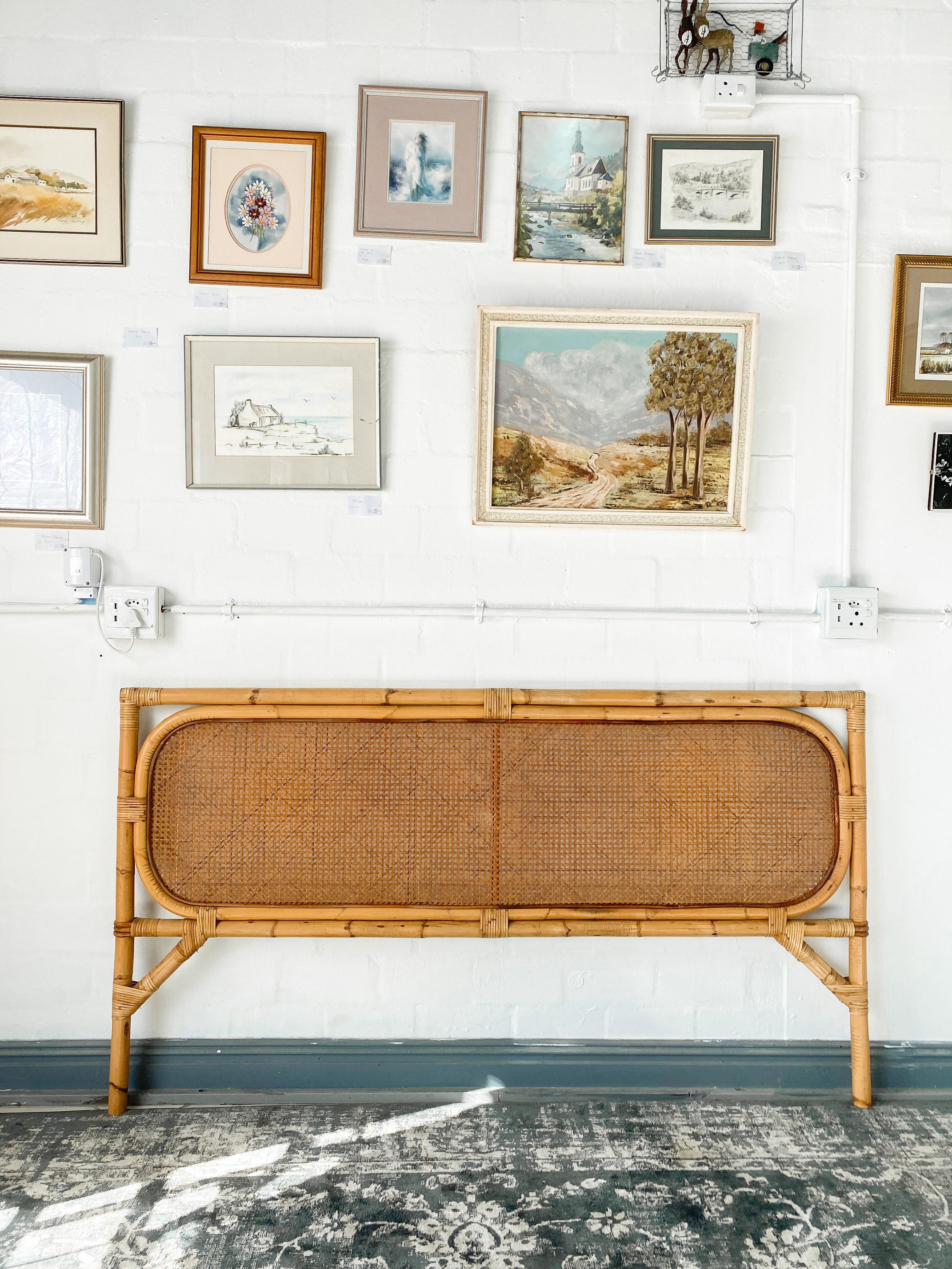 Cane King Headboard The Thrifty Duo