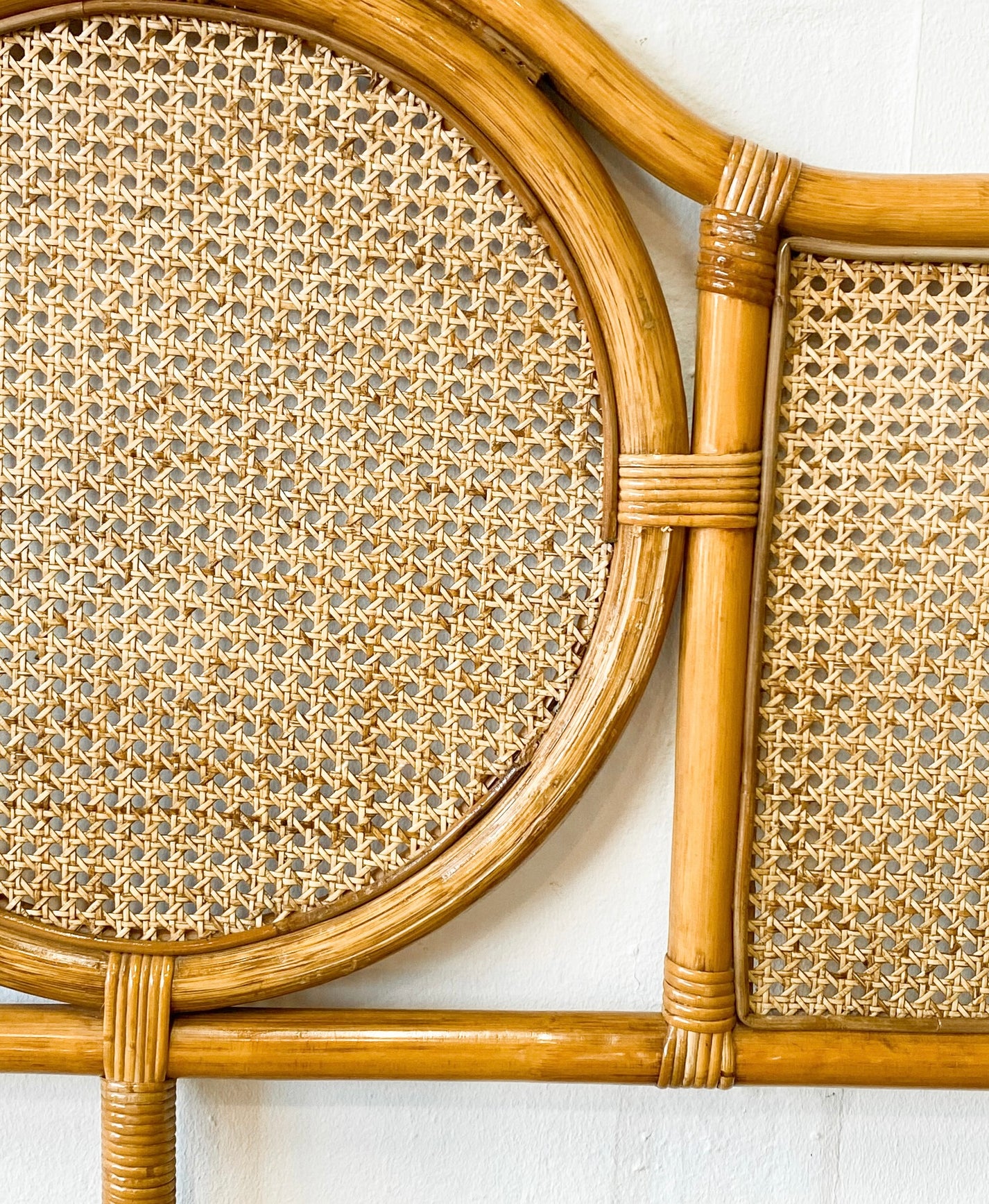 Queen Cane Headboard The Thrifty Duo