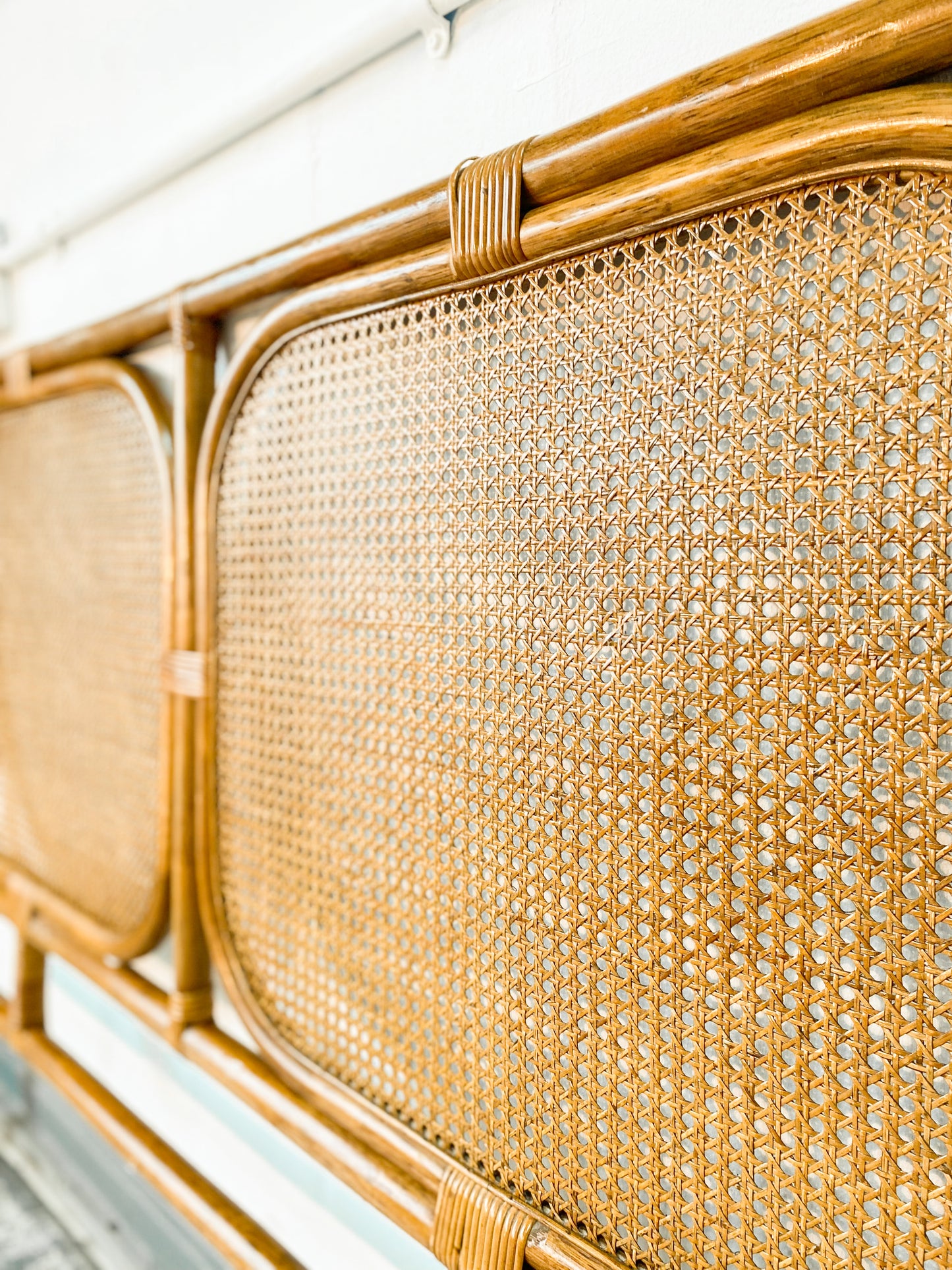 Queen Cane Headboard The Thrifty Duo