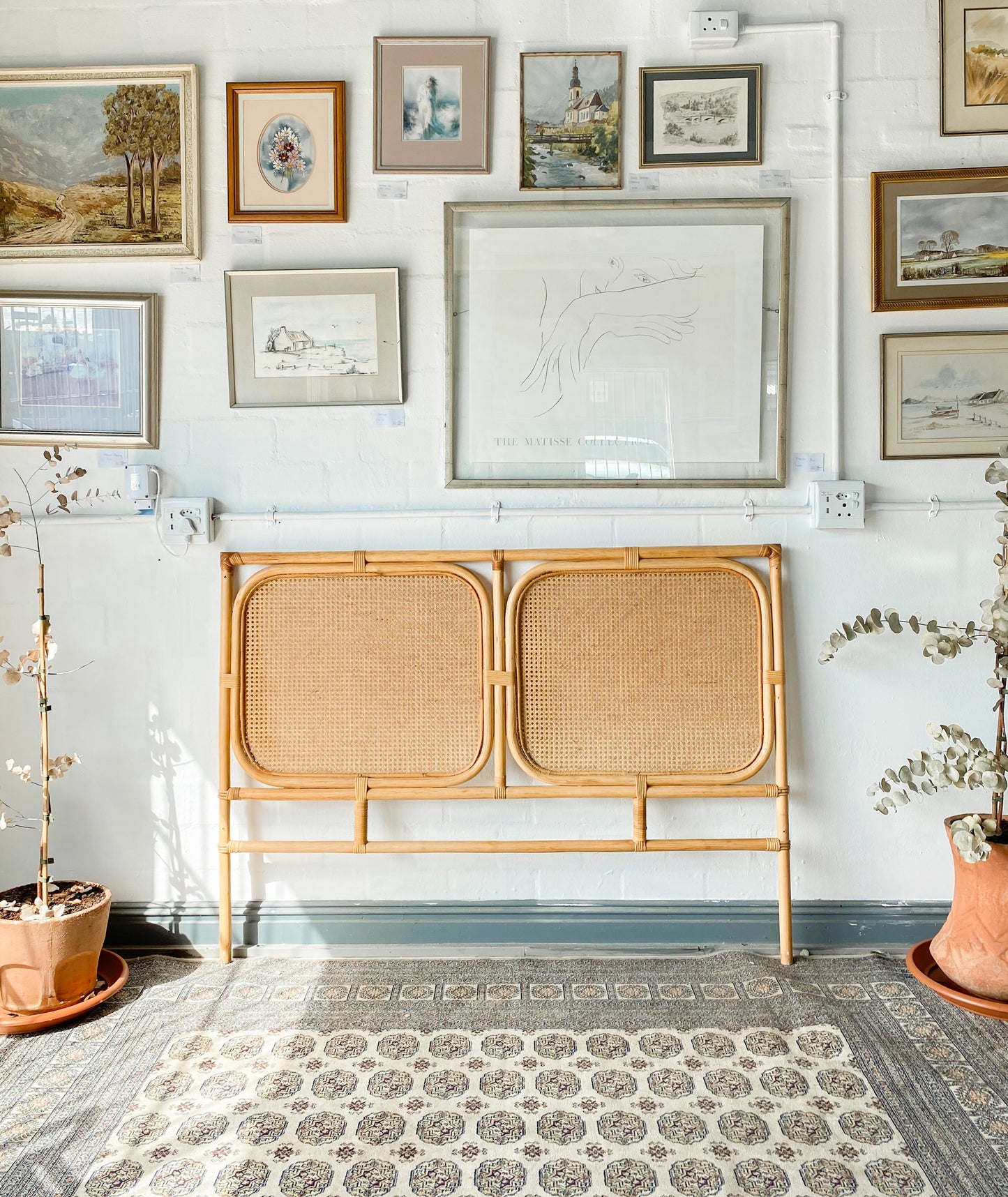 Queen Cane Headboard The Thrifty Duo