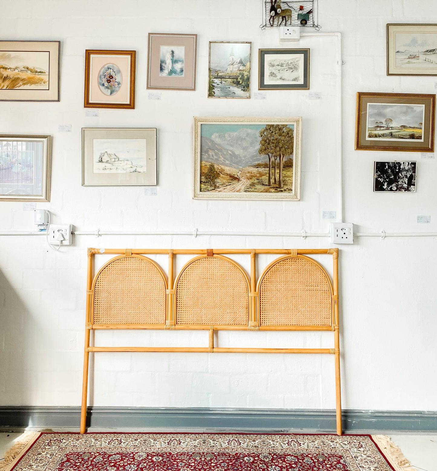 Queen Cane Headboard The Thrifty Duo