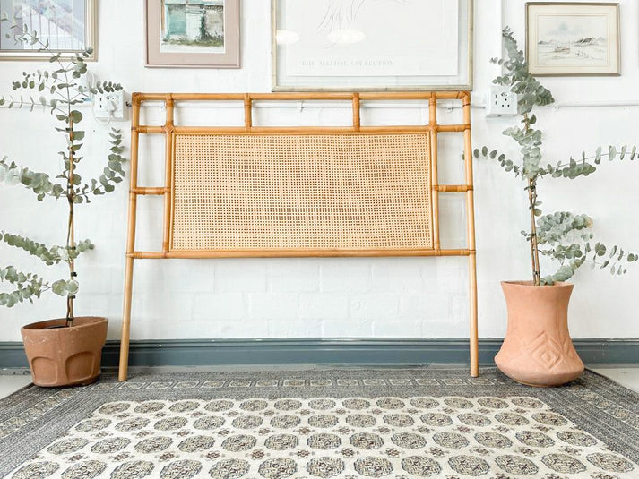 Queen Cane Headboard The Thrifty Duo