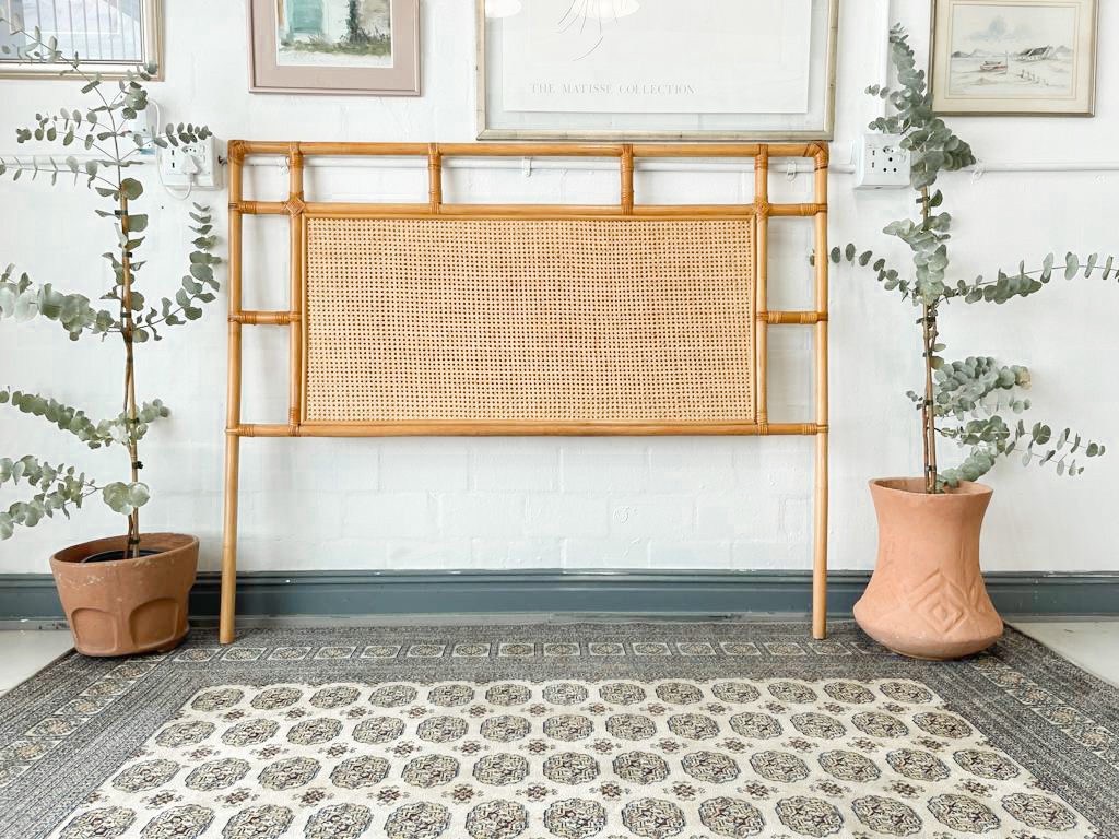 Queen Cane Headboard The Thrifty Duo